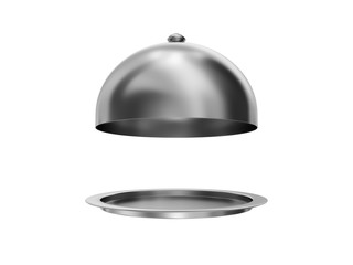 Dome cover with dish