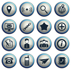 Contacts simply icons