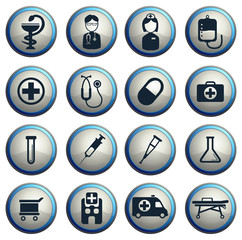Medical simply icons