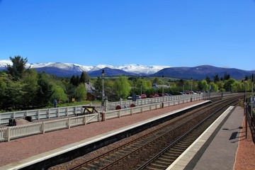 Scenic Train station