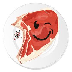 COTE DE BOEUF-sourire