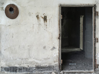 abandoned dirty room