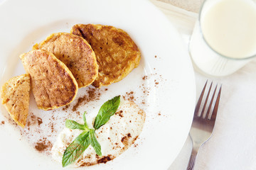 Pancakes for breakfast