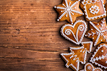 Christmas composition. Studio shot.