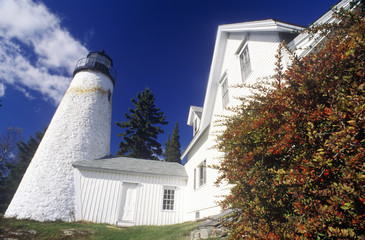 Private lighthouse in Castine, ME