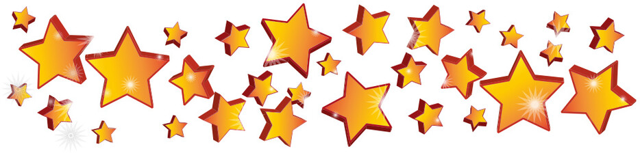 Banner mit Sternen Weihnachten 