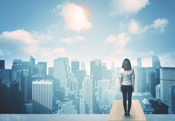 looking at future city