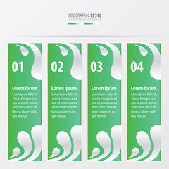 vector drop styles banner  green color