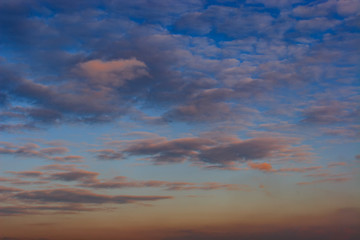 sunrise and beautiful sky