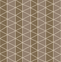 Seamless pattern with hand drawn line grid pattern