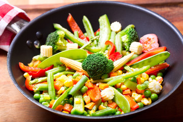 stir fried vegetables
