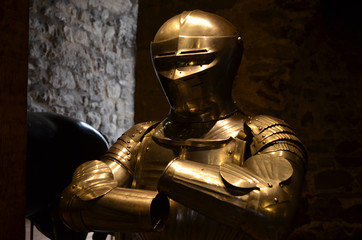 Armour with helmet, Tower of London