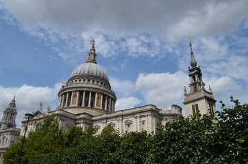 Fototapeta na wymiar Saint Paul's cathedral, London