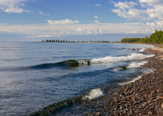 Waves on Lake Baikal