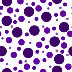 Purple and White Polka Dot Tile Pattern Repeat Background
