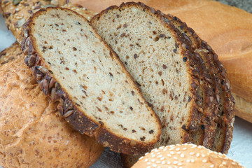 Bakery products and sliced bread