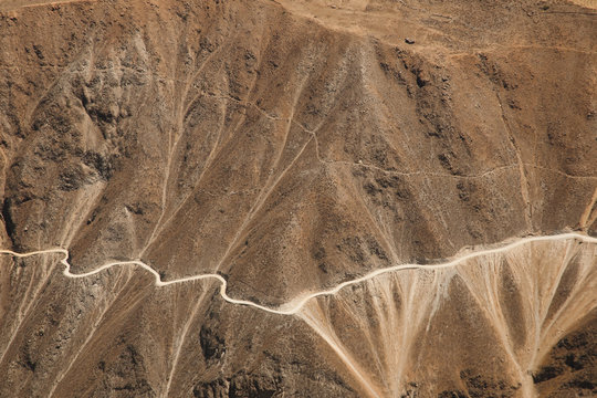 Dangerous Cliffside Road to Marcahuasi - Peru