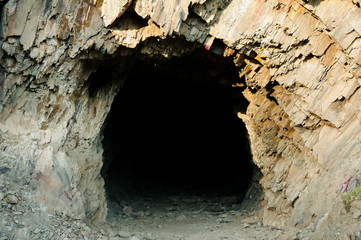 Underground Tunnel Entrance
