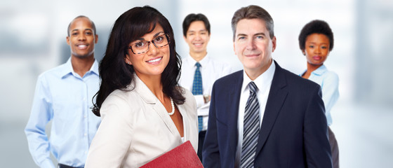 Business team.