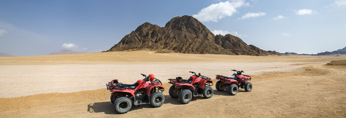 safari in desert in Egypt © sergejson