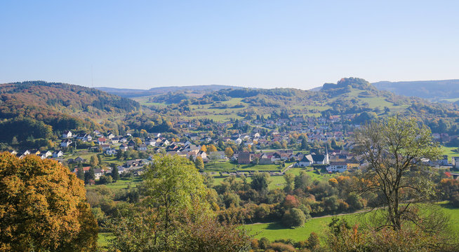 Village in Vulkaneifel district in Germany