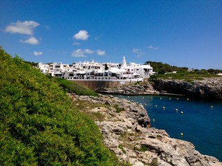 Naklejka premium Schönes Binibequer, Menorca