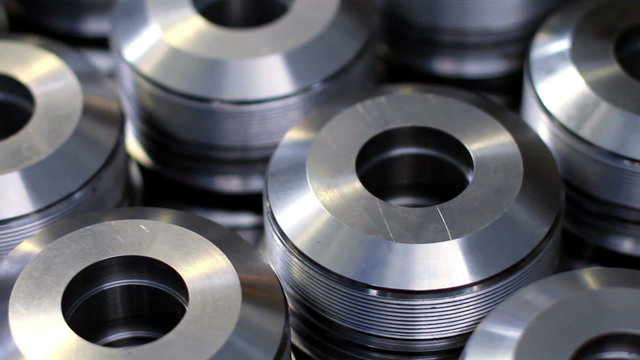 Stainless steel industrial machine parts