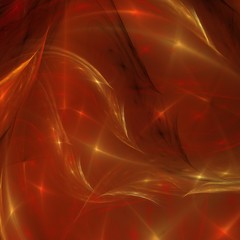 Obraz premium Abstract shapes made of fractal textures.