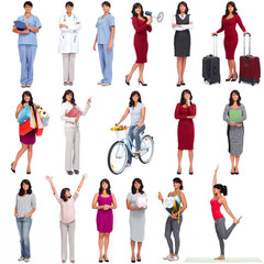 Fototapeta premium Beautiful asian business woman.
