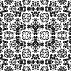 Abstract black and white vector pattern 