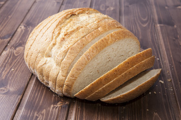 Bread roll in cuts