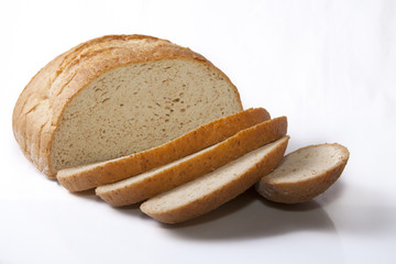 Bread roll in cuts