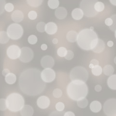 Abstract bokeh vector with background mesh in gray color.