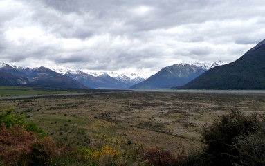 Endlose weiten Neuseelands