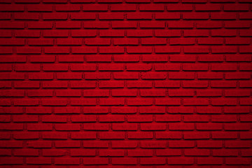 Fototapeta na wymiar Red christmas brick wall background