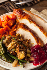 Full Homemade Thanksgiving Dinner © Brent Hofacker