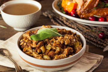 Homemade Thanksgiving Day Stuffing