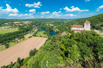 Saint Cirq Lapopie in Lot, France