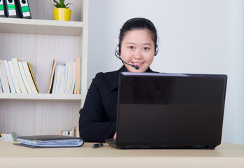 Asian business woman