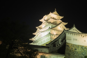 姫路城 ライトアップ