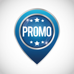 Shopping promo colorful label tag