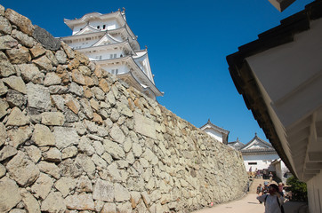 姫路城 りの門付近