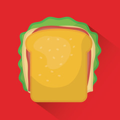 Fast food icon design