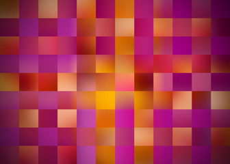 Modern background made up of squares