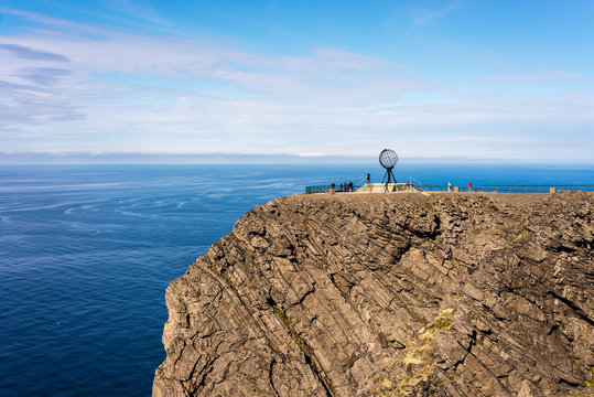 North Cape in Finnmark, Northern Norway.