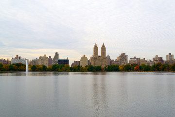 Upper West Side during the fall season