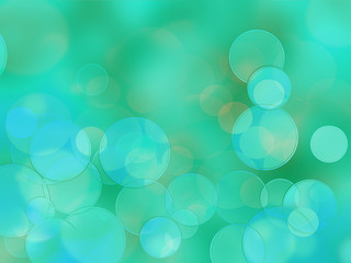 Colorful circles of light abstract background