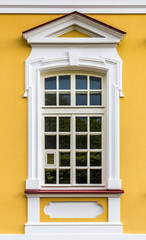 Fototapeta na wymiar The window in the Baroque style