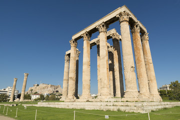 Fototapeta premium Ancient Temple of Zeus