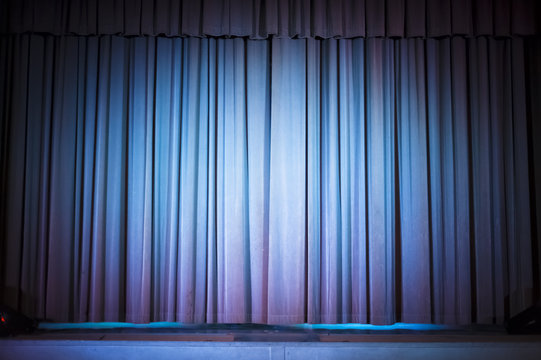 Theater Curtain Background